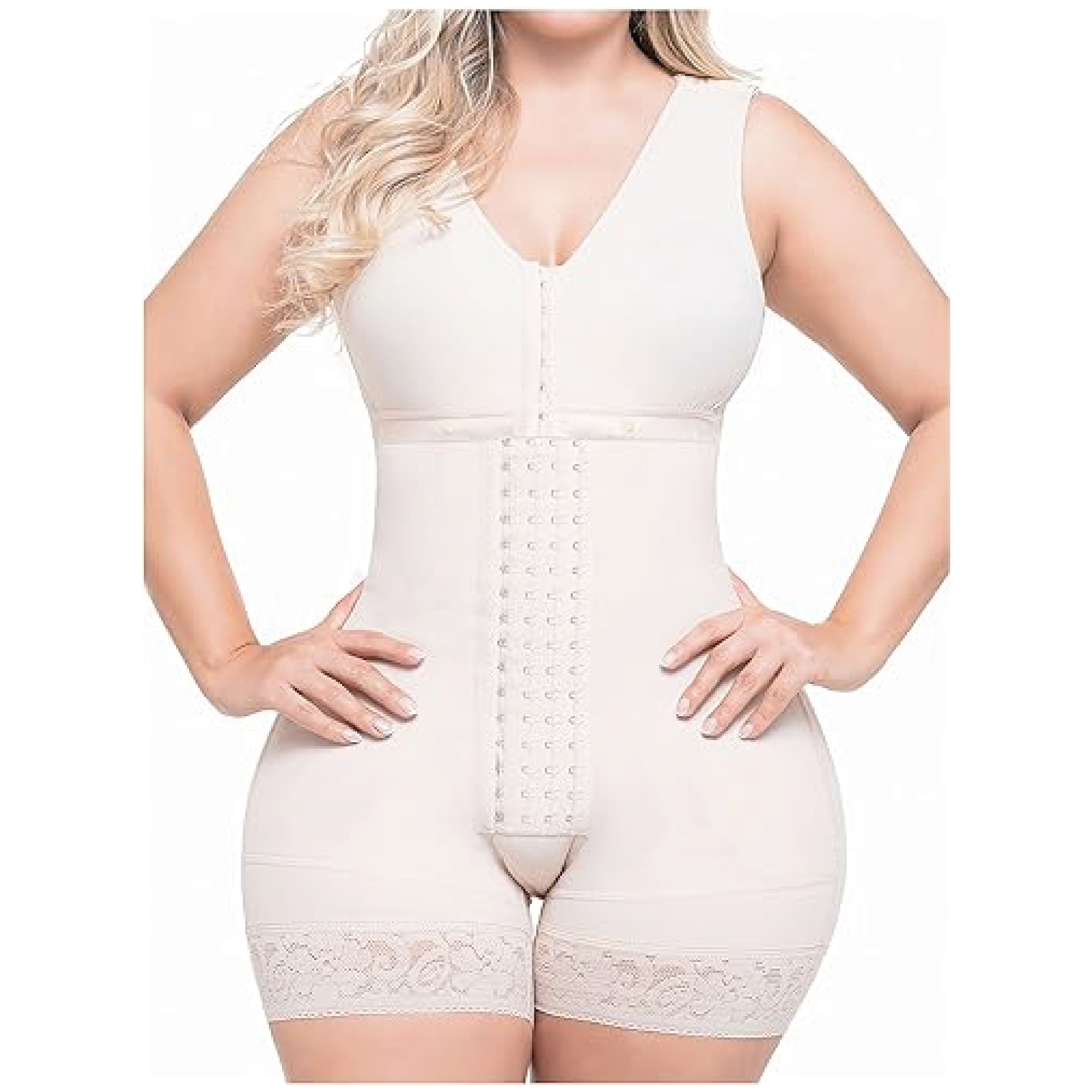 Sonryse 086 Fajas Body Slimming Shaper Bodysuit: Confidence-boosting shapewear for women, offering firm control and comfort.