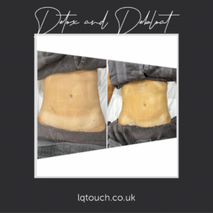 Manual Lymphatic Drainage for Detox & Debloat client at Laura's Touch