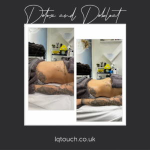 Manual Lymphatic Drainage for Detox & Debloat client at Laura's Touch