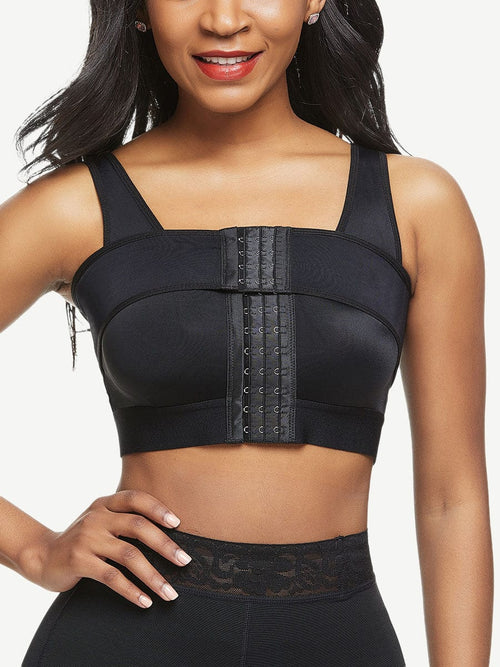 Posture Corrector Bra – Post-Surgical with Hooks, Slimming Fit