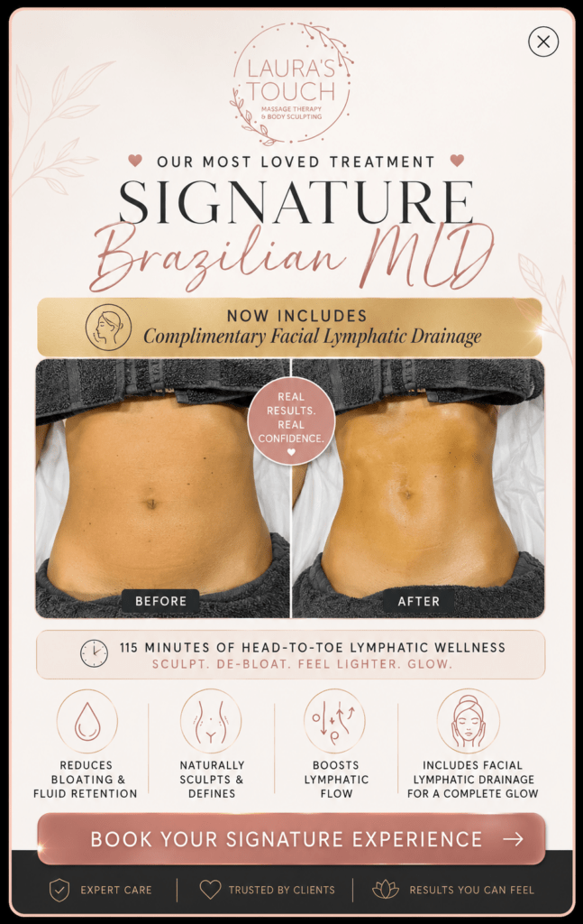 Laura’s Touch Brazilian Manual Lymphatic Drainage Treatment 
